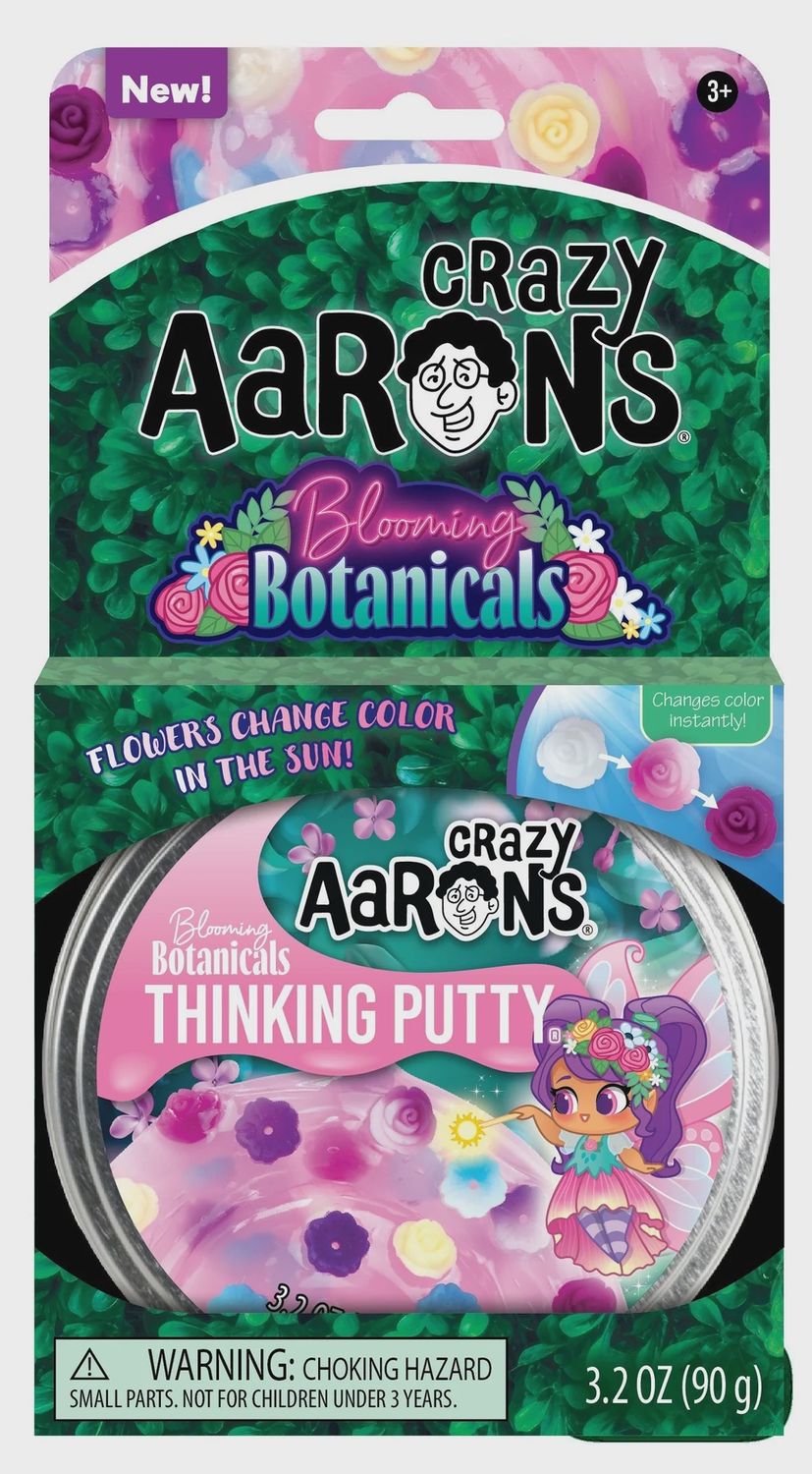 AAR BI020 4&quot; THINKING PUTTY - BLOOMING BOTANICALS (6) ENG