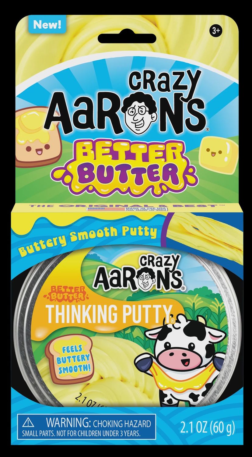 AAR BE020 4&quot; THINKING PUTTY - BETTER BUTTER (6) ENG