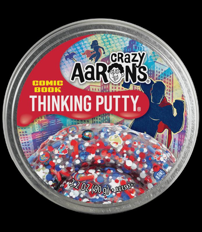 AAR CB020 4" THINKING PUTTY - COMIC BOOK (6) ENG