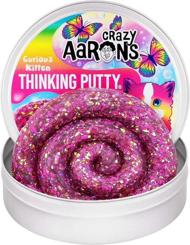 AAR KT020 4" THINKING PUTTY - CURIOUS KITTEN (6) ENG