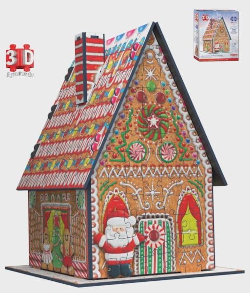 9905-6043 3D Puzzle - Gingerbread House