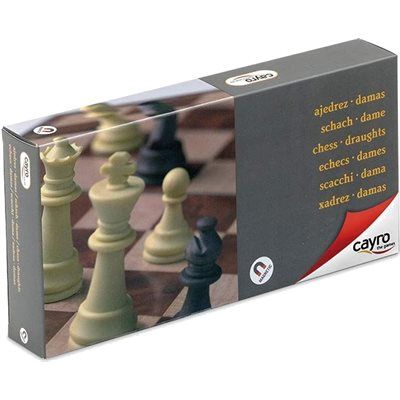 97-0453 Magnetic Chess &amp; Draught Set