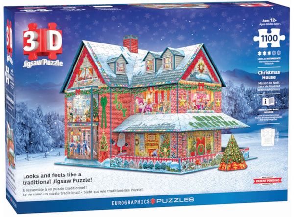 9910-5817 3D Puzzle - Christmas House