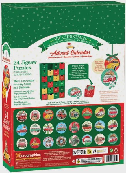 8924-6062 Advent Calendar - VW Christmas