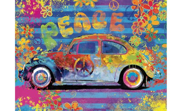 8551-6026 VW Beetle Splash Tin