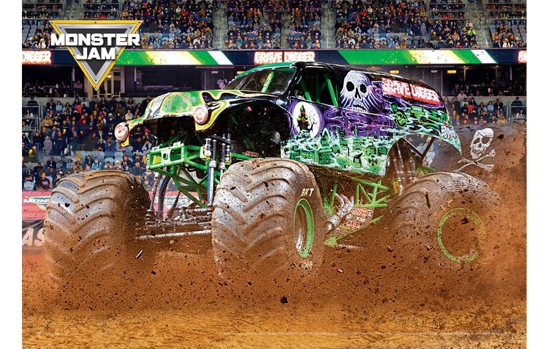 8551-5943 Monster Jam - Grave Digger Tin