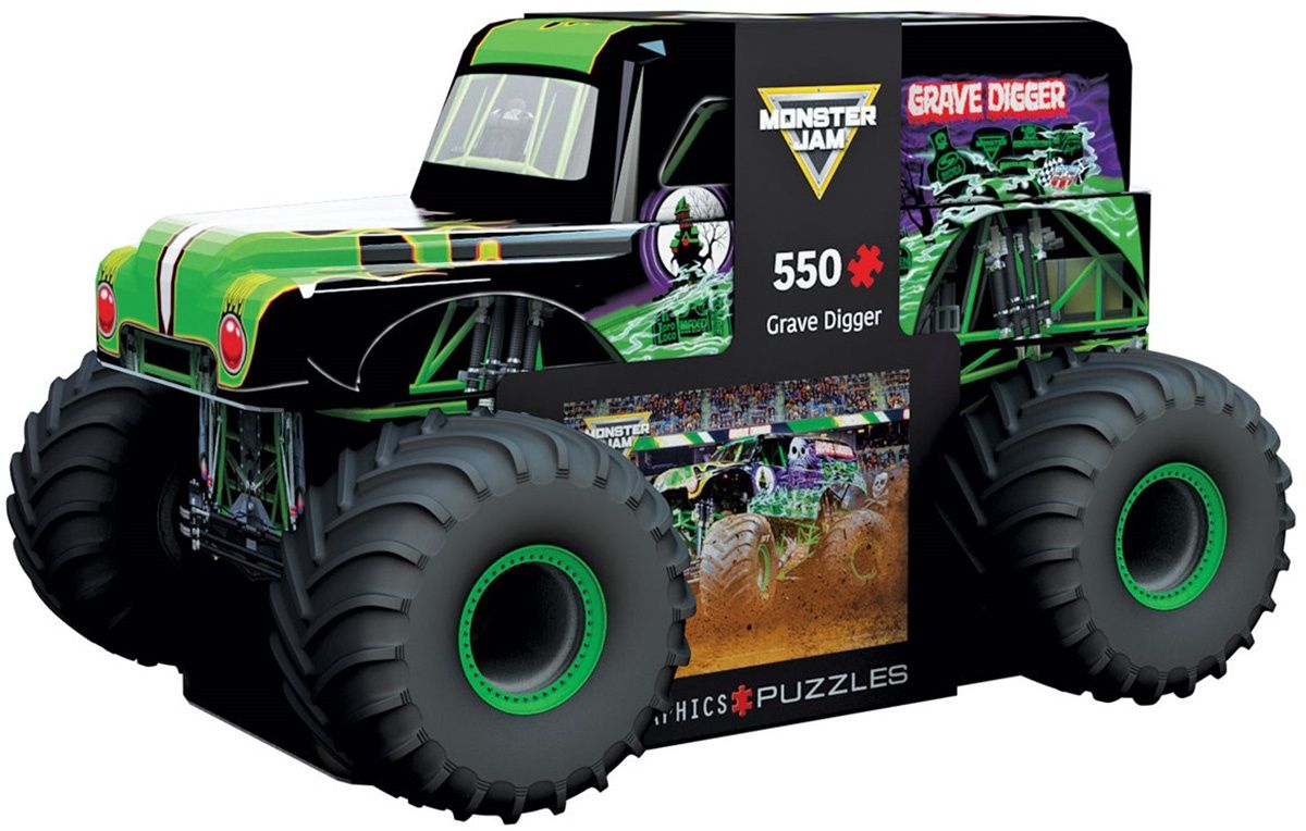 8551-5943 Monster Jam - Grave Digger Tin