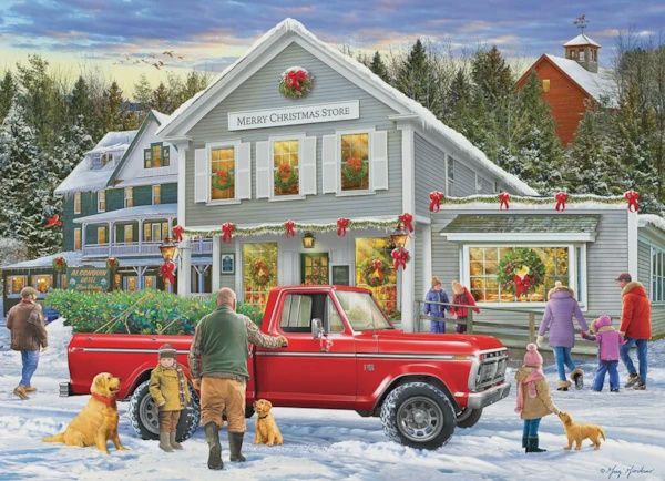 8500-6121 Ford - Merry Christmas St byGG
