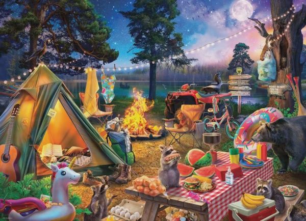 8300-6148 The Camping Life by J.Haynie