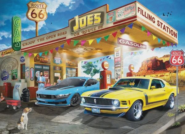 6000-6145 Mustang Boss vs Dark Horse
