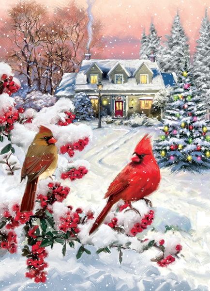6000-5828 Cardinal Pair
