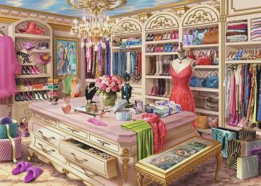 12001483 The Coveted Closet 1000 Pc Puzzle