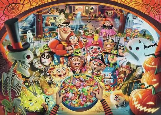 12001348 Trick or Treat 1000 Pc Puzzle