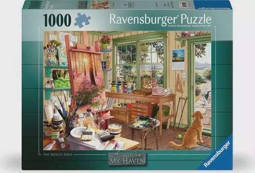 12001100 The Artist's Shed 1000 Pc Puzzle