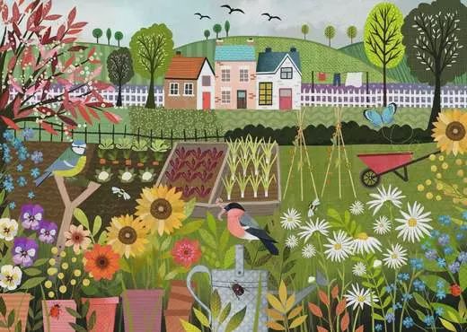 12001178 Garden Allotment 1000 Pc Puzzle