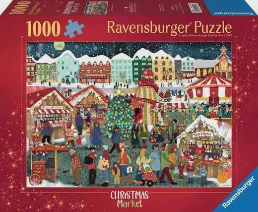 12000729 Christmas Market 1000 pc Puzzle