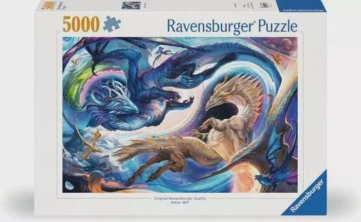 12000813 Dragon Day and Night 5000 Pc Puzzle