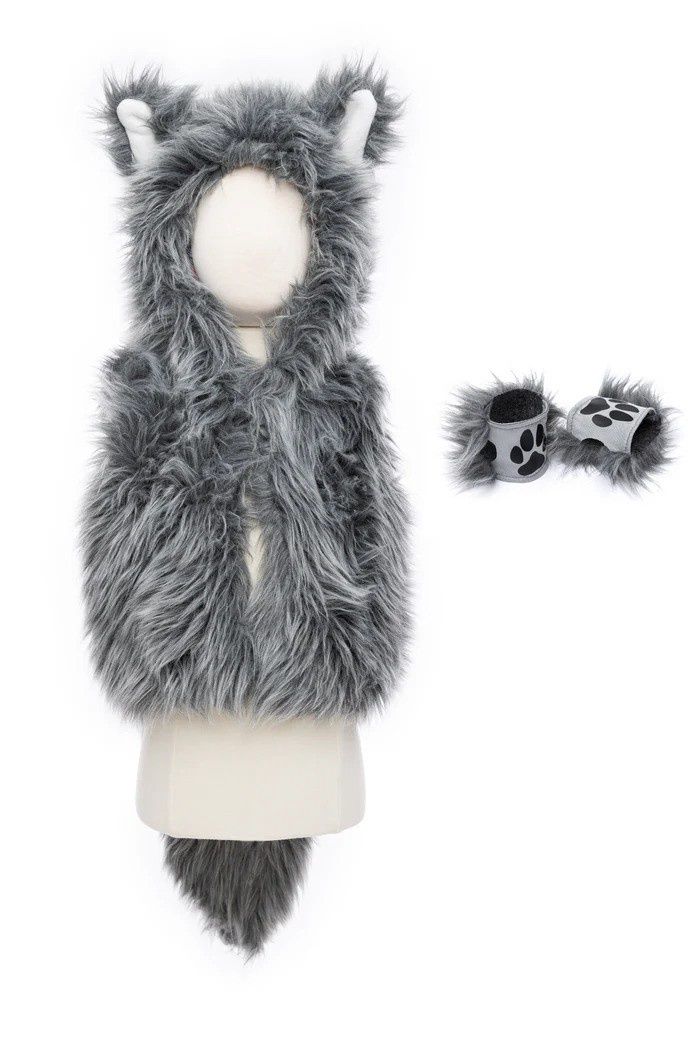 66305 Big Bad Wolf Vest with Gloves, Size 5-6