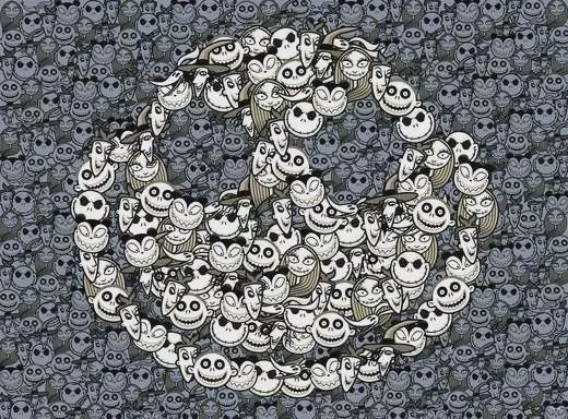 12001501 Nightmare Before Christmas 500 pc Puzzle