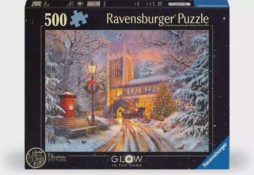 12000481 Magical Christmas Starline 500 pc Glow Puzzle