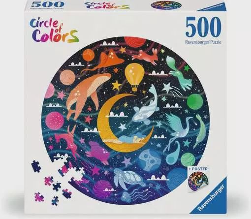 12000818 Dreams 500 pc Round Puzzle