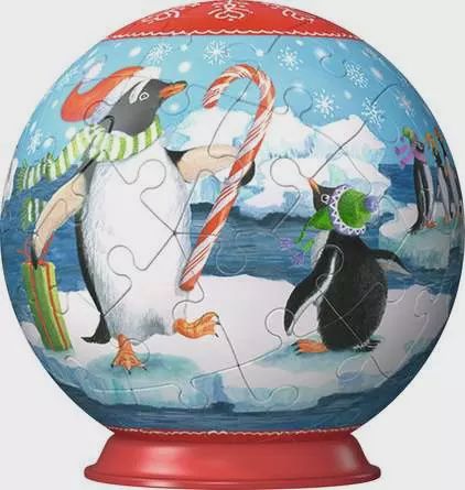 11632 Animal Cheer 3D Christmas Balls Display (12 units)