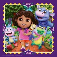 12004197 Dora the Explorer 3x49 pc Puzzles