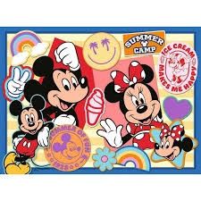 12004136 Mickey and Minnie 200 Pc Puzzle