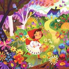 12004208 Little Red Riding Hood 64 Pc Puzzle