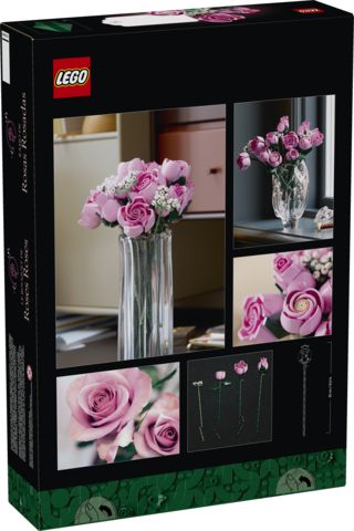 10374 Pink Rose Bouquet CS PK 3