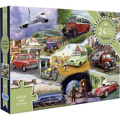 GIBG2255 Puzzle - 24 XXL pcs - Piecing Together Collection: Transport (EN)
