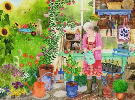 12001362 Gardening 100 Pc Puzzle