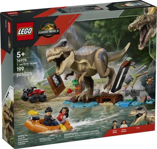 76975 T. rex River Escape CS PK 5