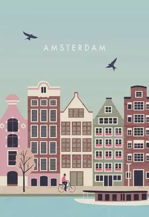 12001377 Puzzle Moments: Amsterdam 99 Pc Puzzle
