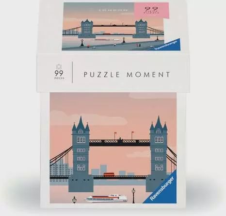 12001375 Puzzle Moments: London 99 Pc Puzzle