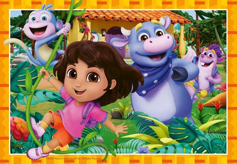 12004198 Dora the Explorer 2x12 pc Puzzles