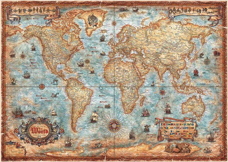 78-29845 2000pc The World