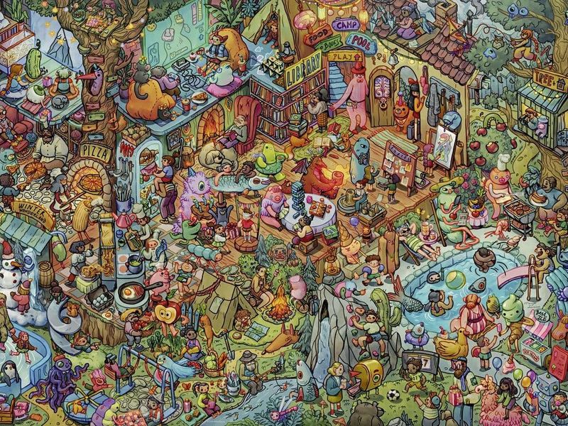 78-29929  1500 pcs, Fun with Friends