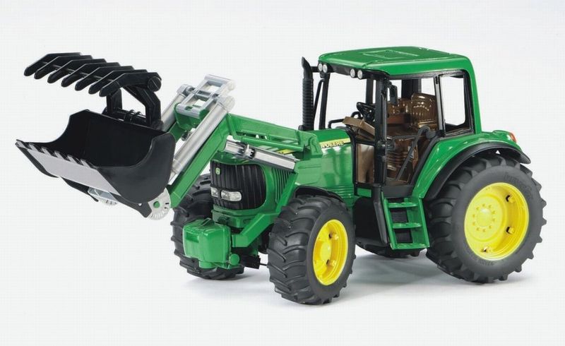 09802 John Deere Tractor 6920 w. front loader