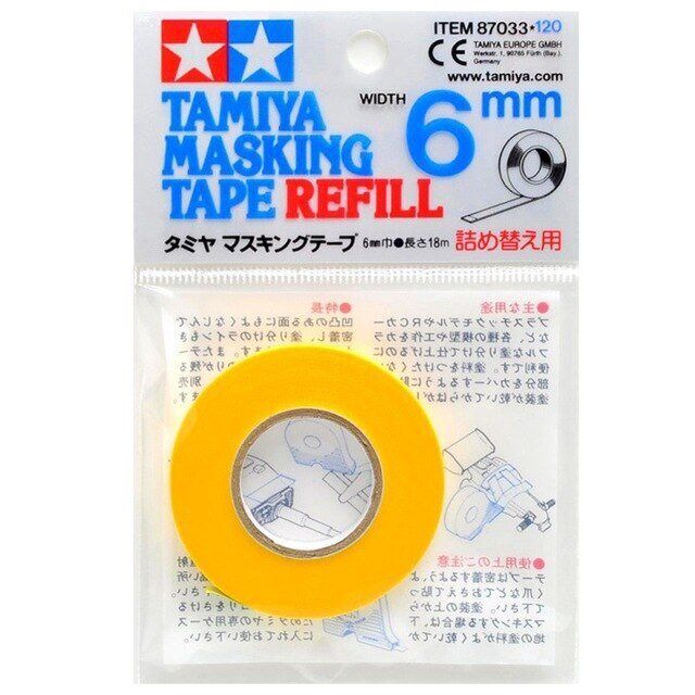 900-87033 TAM87033 MASKING TAPEREFILL (6MM)