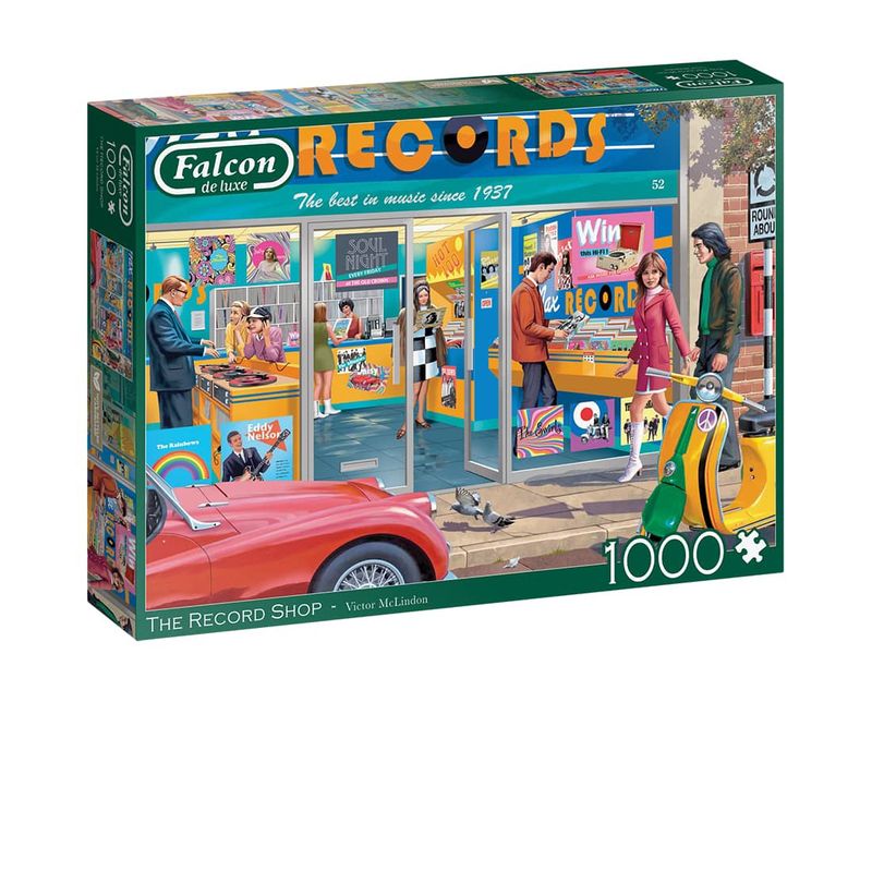 71-00245 1000pc, The Record Shop