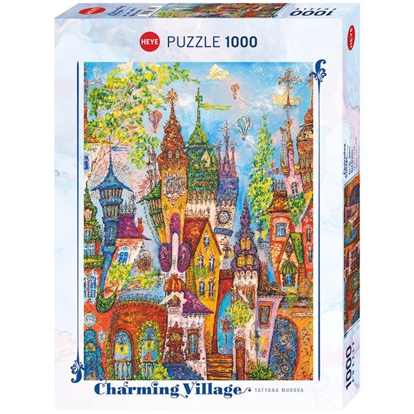 78-30011 1000 pcs, Charming Village, Red Arches