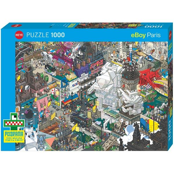 78-30006 1000 pcs, Pixorama, Paris Quest