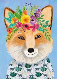 78-30035 1000 mcx, Floral Friends, Friendly Fox