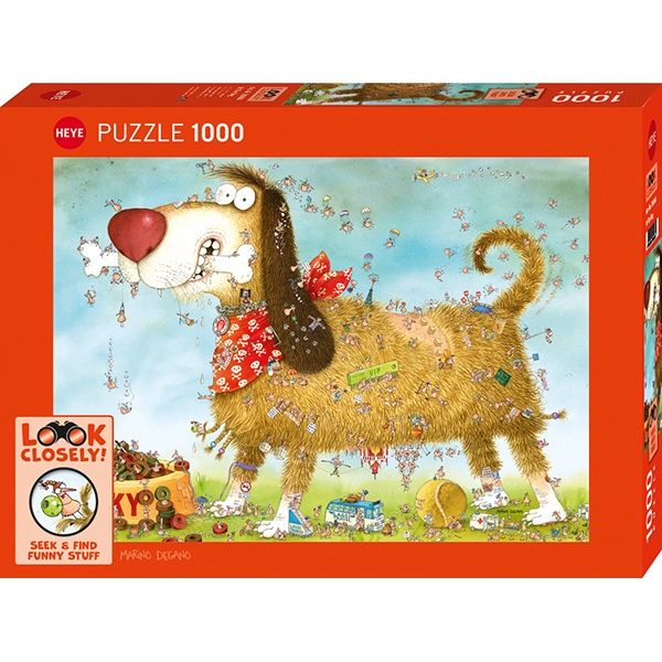 78-30066 1000 pcs, Look Closely!, At The Dog