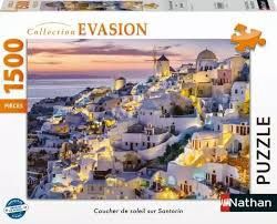 76-01532 1500pc, Sunset over Santorini