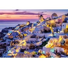 76-01532 1500pc, Sunset over Santorini