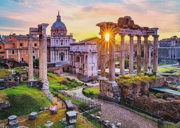 76-01531 1000 pcs, The Roman Forum