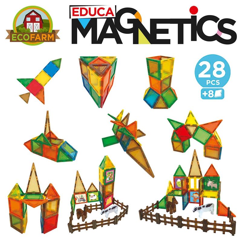 32120269 Magnetics - Eco Farm 28 Pieces