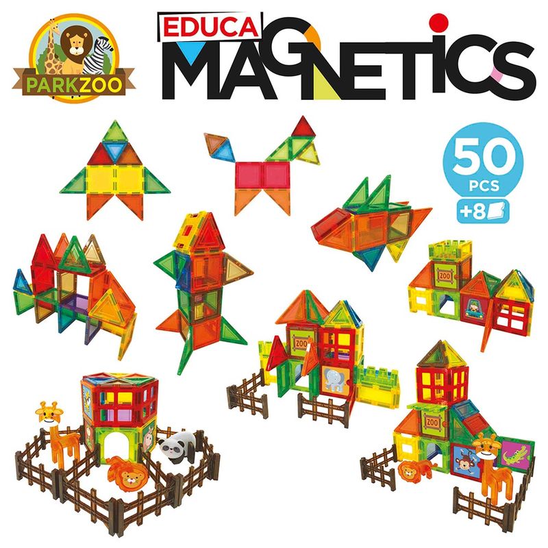 32120270 Magnetics - Park Zoo 50 Pieces